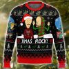 Xmas Rock Beavis and Butthead AOP Ugly Christmas Sweater Christmas Holiday Gift For Men And Women