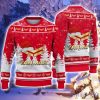 Yanmar  Santa Hat Pattern Ugly Christmas Sweater For Men And Women