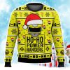Yellow Ranger Ho-Ho Power Rangers Ugly Christmas Sweater