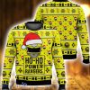 Yellow Ranger Ho-Ho Power Rangers Ugly Christmas Sweater 2023 Sweater