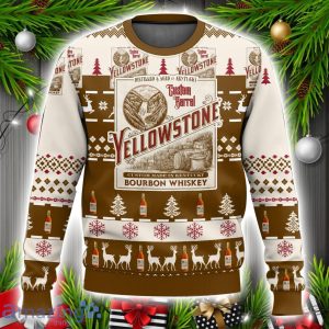 Yellowstone Bourbon Ugly Christmas Sweater Cute Christmas Gift Product Photo 1