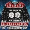 Yes They’re Natural Dungeons And Dragons Ugly Christmas Sweaters Best Gift