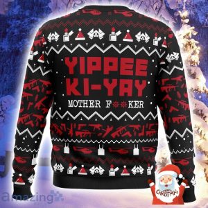 Yippe Ki Yay Die Hard 3D Ugly Christmas Sweater Christmas Gift For Men And Women image Yippe Ki-Yay Die Hard 3D Ugly Christmas Sweater Christmas Gift For Men And Women Product Photo 3