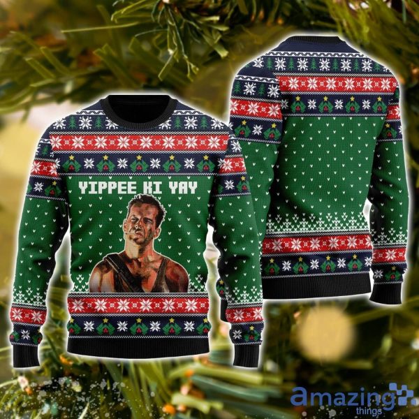 Yippee ki yay 2025 christmas sweater