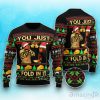 You Just Fold It In Ugly Christmas Sweater For All