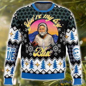 You’re My Boy Blue Old School AOP Ugly Christmas Sweater Christmas Holiday Gift For Men And Women Product Photo 2