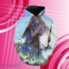Zelda And Link Cute Video Game 3D Hoodie Impressive Gift For Men And Women