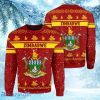 Zimbabwe Sweatshirt Christmas Knitted Ugly Sweater