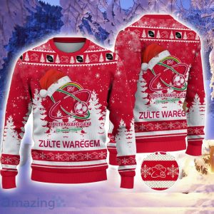 Zulte Waregem Ugly Christmas Sweater Holiday Gift Ideas For Sport Fans Product Photo 1