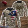Atlanta Falcons Custom Name Camo Pattern T-Shirt Hoodie Sweatshirt Zipper Hoodie Father’s Day Gift