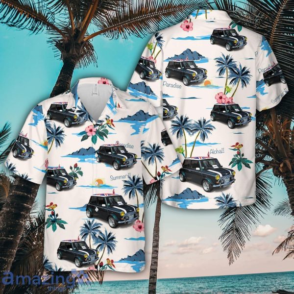 1964 Rover Mini Cooper Aloha Short Sleeve 3D Printed Hawaiian Shirt For Men And Women Product Photo 1