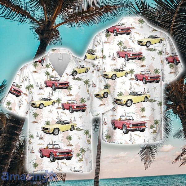 1970 Triumph TR6 3D Hawaiian Shirt Summer Time Holiday Gift For