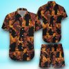 3D Fire Fighter Hawaiian Shirt & Short For Men And Women
