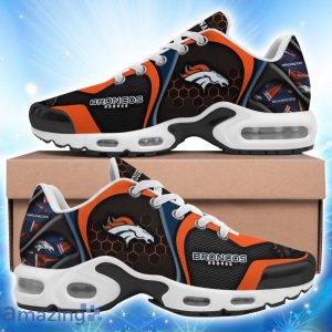 Denver Broncos Personalized Name Air Cushion Sport Shoes Gifts For Men And Women Football Fans Product Photo 2