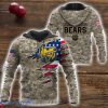 Northern Colorado Bears Custom Name Camo Pattern T-Shirt Hoodie Sweatshirt Zipper Hoodie Father’s Day Gift