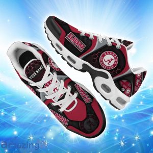 Alabama Crimson Tide Personalized Name Air Cushion Sport Shoes Gifts For Men And Women Football Fans Product Photo 1