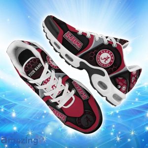 Alabama Crimson Tide Personalized Name Air Cushion Sport Shoes Gifts For Men And Women Football Fans Product Photo 1