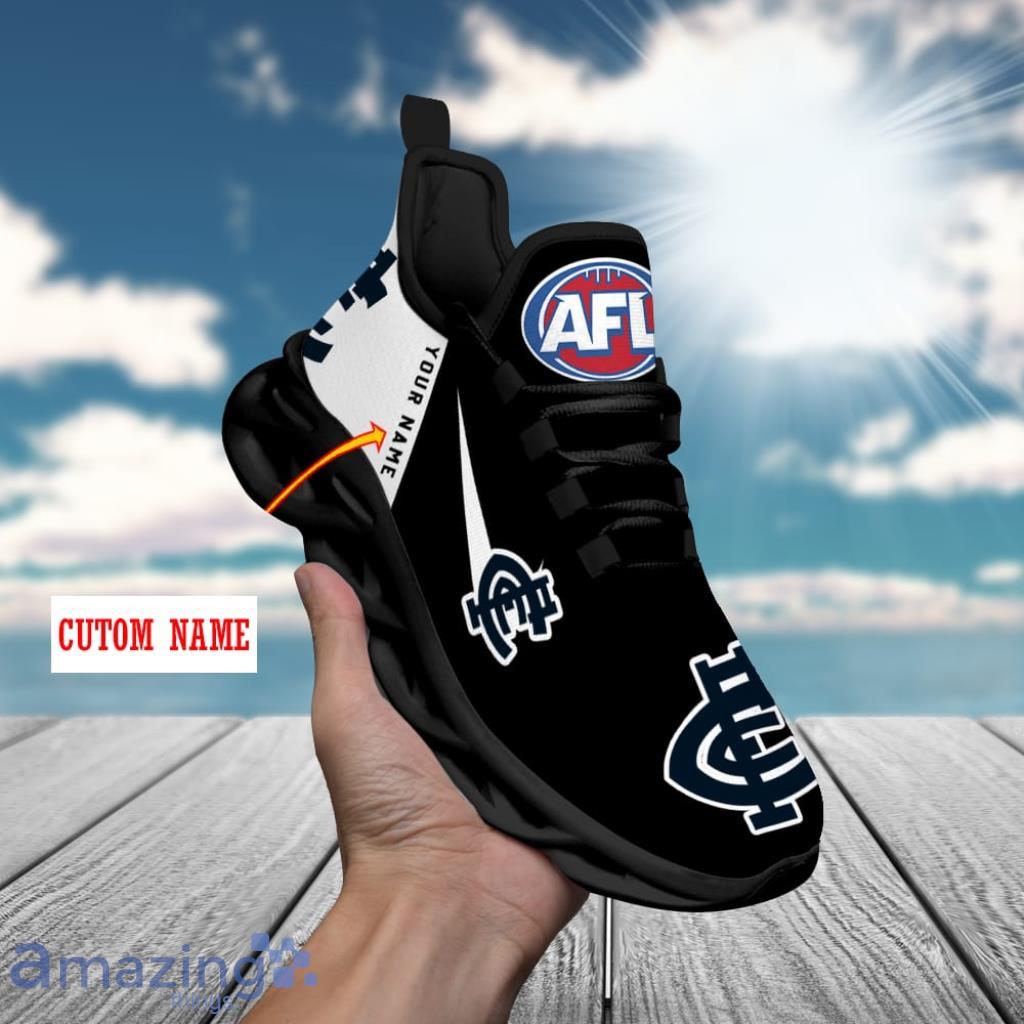 AFL Sneakers Custom Carlton Blues Clunky Max Soul Shoes image AFL Sneakers Custom Carlton Blues Clunky Max Soul Shoes Product Photo 1