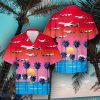 Air New Zealand Airbus A320 Aloha Hawaiian Shirt Men And Women Summer Vacation Shirt Beach Lover Gift