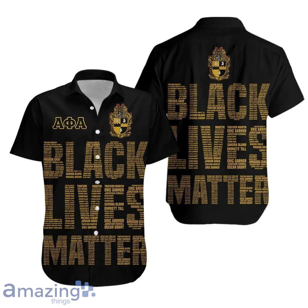Alpha Phi Alpha Fraternity Black Lives Matter Hawaiian Shirt For Men And Women Product Photo 1
