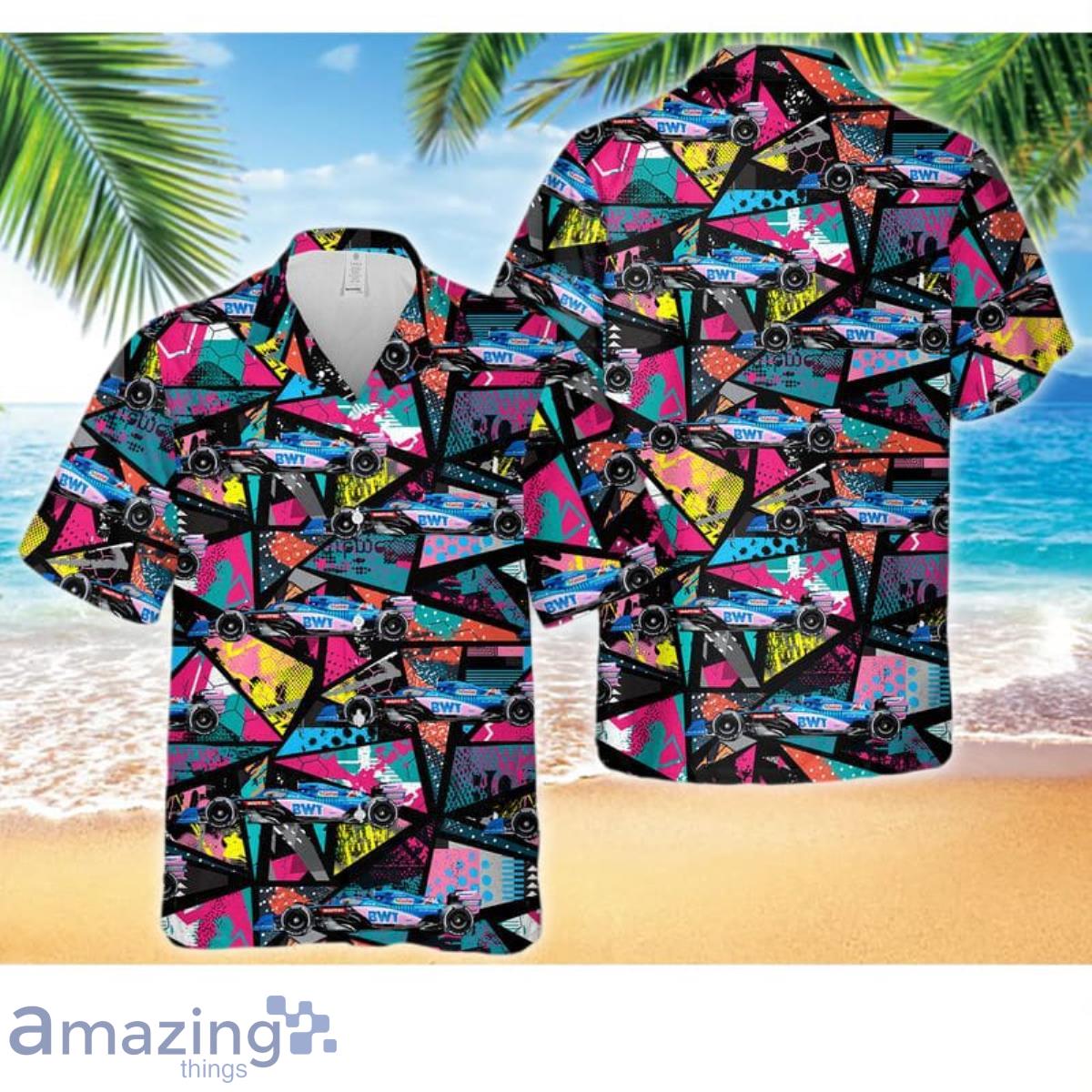 Alpine Formula One Car Hawaiian Shirt Best Gift For Men And Women image Alpine Formula One Car Hawaiian Shirt Best Gift For Men And Women Product Photo 1