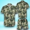 Amazing Bigfoot Camo Tropical Hawaiian Shirt & Short For Men And Women