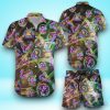 Amazing Karaoke Neon Sign Hawaiian Shirt & Short For Men And Women
