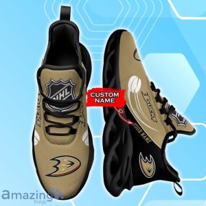 Anaheim Ducks Custom Name Max Soul Shoes New Sneakers For Fans image Anaheim Ducks Custom Name Max Soul Shoes New Sneakers For Fans Product Photo 2