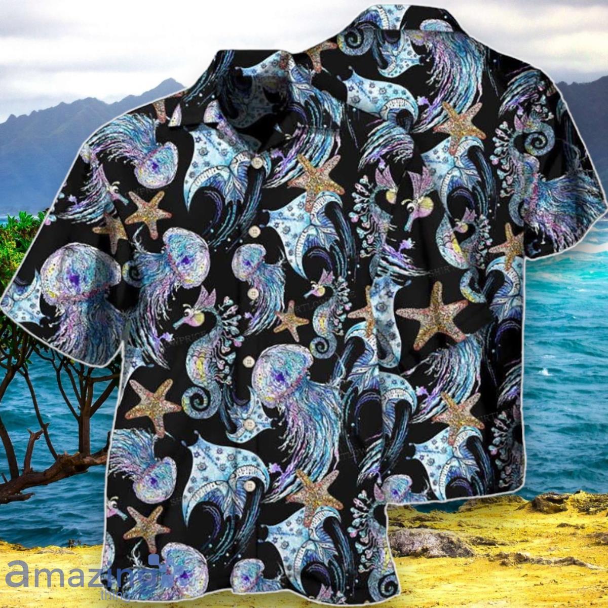Animals Sea Animals Hawaiian Shirt Style Gift For Men And Women image Animals Sea Animals Hawaiian Shirt Style Gift For Men And Women Product Photo 1