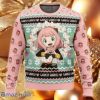 Anya Forger Waku Waku Spy X Family Ugly Christmas Sweater Style Gift