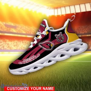 Arizona Cardinals Team Shoes Sneakers Personalized Name Max Soul Shoes Men Women Shoes Product Photo 2