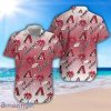 Arizona Diamondbacks Coconut Pattern 3D Hawaiian Shirt Aloha Shirt For Summer Gift