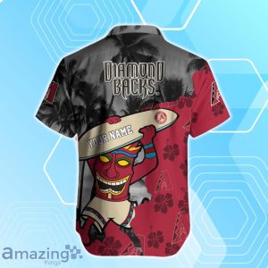 Arizona Diamondbacks Custom Name Hawaiian Shirt For Men Women Fan's image Arizona Diamondbacks Custom Name Hawaiian Shirt For Men Women Fan's Product Photo 2