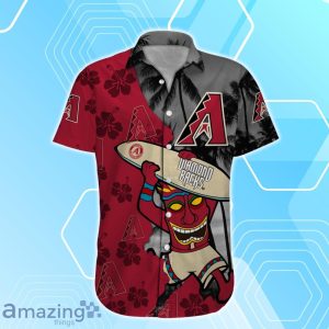 Arizona Diamondbacks Custom Name Hawaiian Shirt For Men Women Fan's image Arizona Diamondbacks Custom Name Hawaiian Shirt For Men Women Fan's Product Photo 3