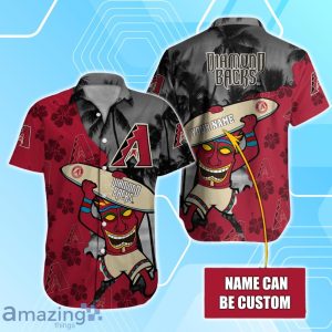 Arizona Diamondbacks Custom Name Hawaiian Shirt For Men Women Fan's Product Photo 1