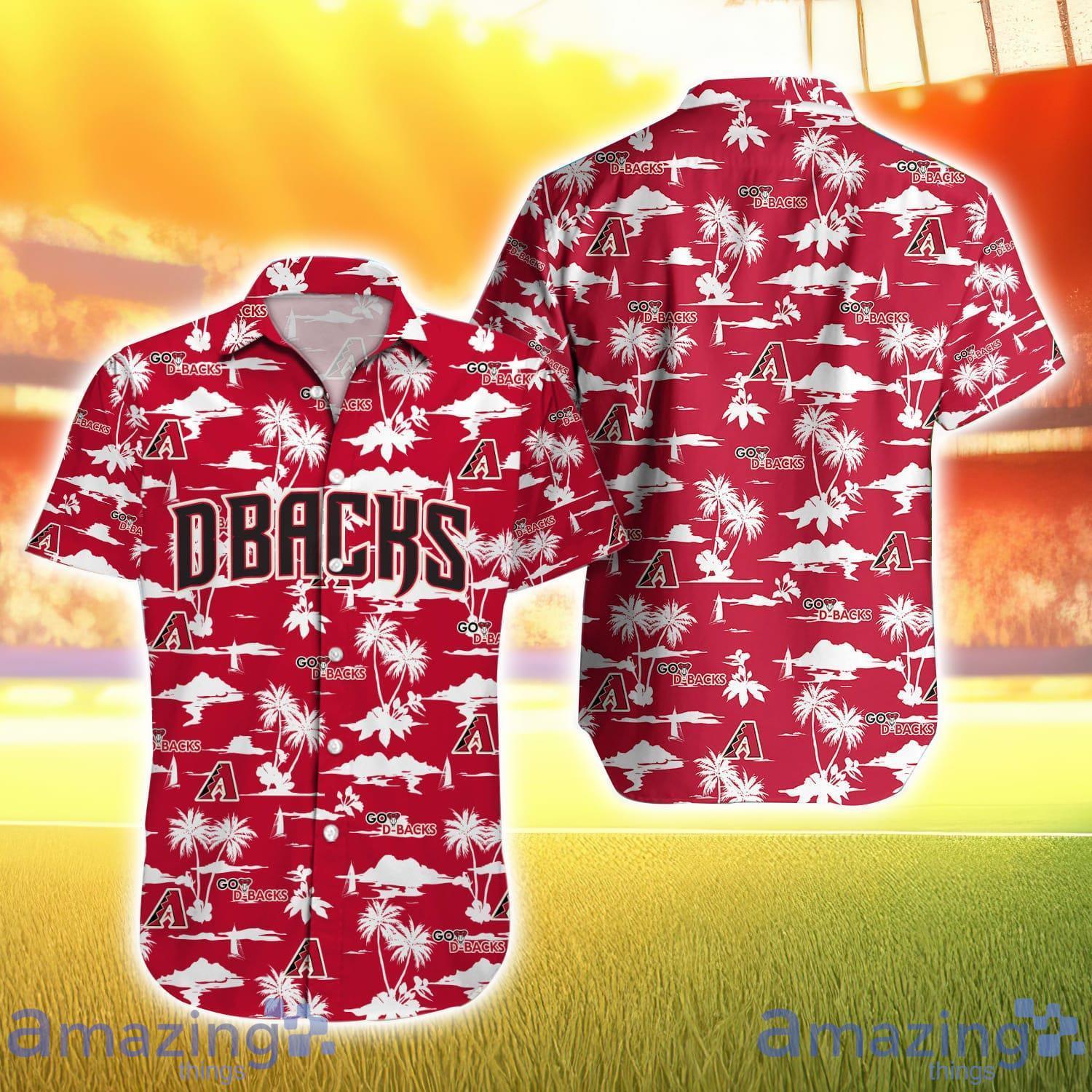 Arizona Diamondbacks MLB Hawaiian Shirt Beach Lover Coconut Pattern Hawaii Shirt image Arizona Diamondbacks MLB Hawaiian Shirt Beach Lover Coconut Pattern Hawaii Shirt Product Photo 1