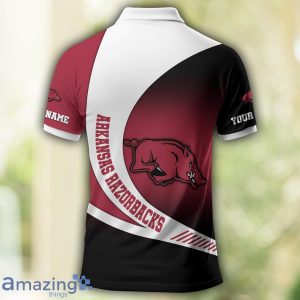 Arkansas Razorbacks Sport Team Polo Shirt Custom Name Sport Polo Golf Lover Gift Product Photo 2