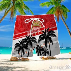 AS Monaco Hawaiian Shirt And Short New Design For Fans Product Photo 2