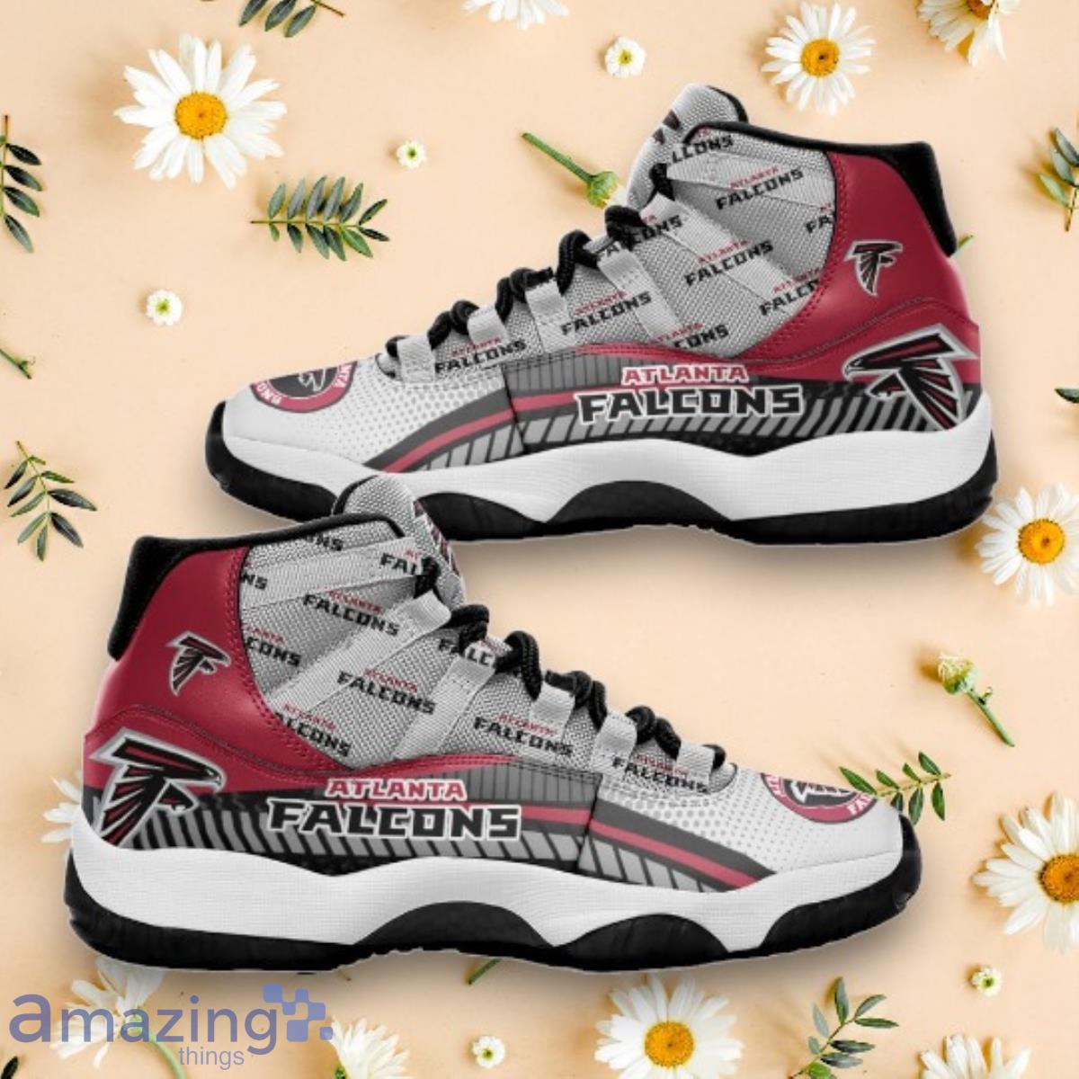 Atlanta Falcons Air Jordan 11 Sneakers Gifts For Men Women image Atlanta Falcons Air Jordan 11 Sneakers Gifts For Men Women Product Photo 1