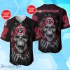 Atlanta Falcons Baseball Jersey Skull 3D Custom Number & Name