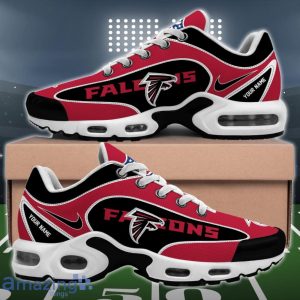 Atlanta Falcons NFL 3D Effect Swoosh Custom Name Air Cushion Sport Shoes Product Photo 2