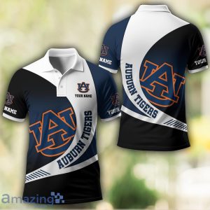 Auburn Tigers Sport Team Polo Shirt Custom Name Sport Polo Golf Lover Gift Product Photo 1