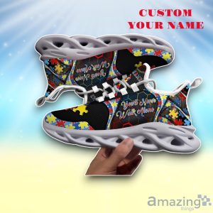 Autism Max Soul Shoes Custom Name Exclusive Sneakers For Men Women Product Photo 2