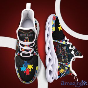 Autism Max Soul Shoes Custom Name Exclusive Sneakers For Men Women Product Photo 3