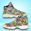 Autism YouLl Never Walk Alone Air Jordan 13 Sneaker Shoes