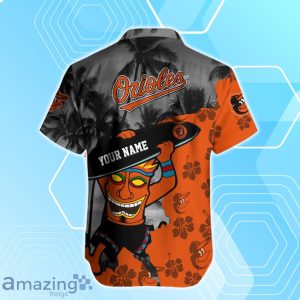 Baltimore Orioles Custom Name Hawaiian Shirt For Men Women Fan's Product Photo 2