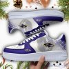 Baltimore Ravens Air Force Shoes Sports Team Sneakers