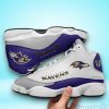 Baltimore Ravens Nfl Air Jordan 13 Sneaker Shoes For Men Women