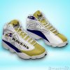 Baltimore Ravens Nfl Football Team Air Jordan 13 Sneaker Shoes For Fans