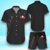 Bamboo Cay Peekaboo Santa Hawaiian Shirt & Short For Men And Women
